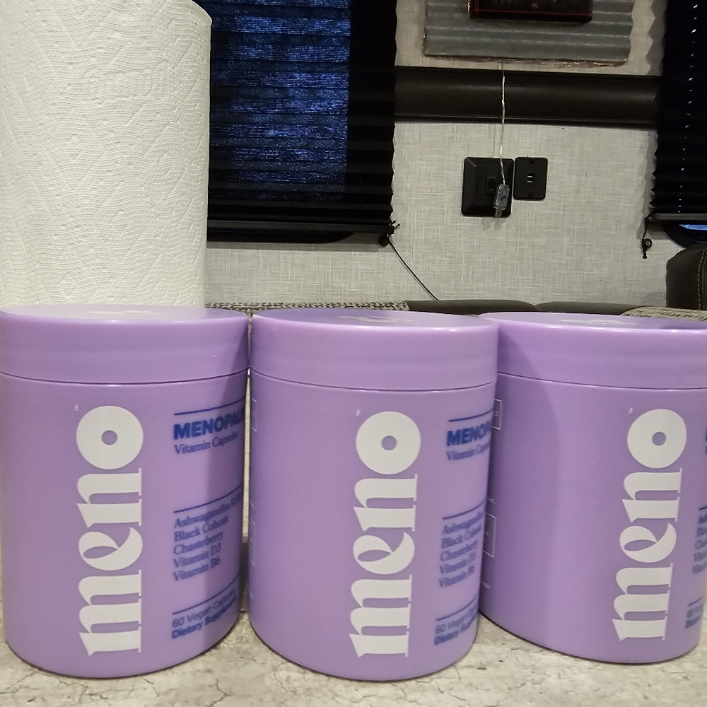 Meno Vitamins new never opened 3 bootles